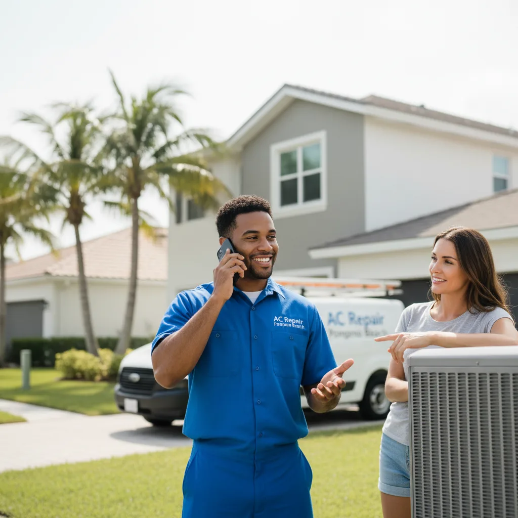 AC Repair Pompano Beach customer support in Ama